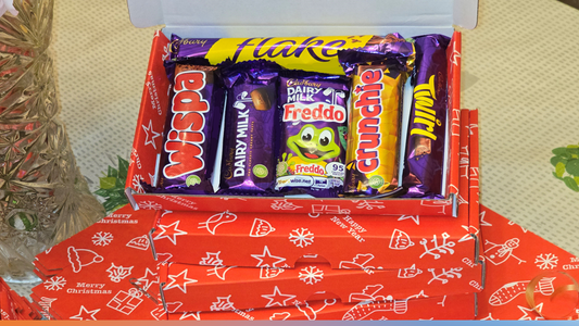 Cadbury Chocolate Bar Gift Box Set Christmas New Year Birthday Hamper Letterbox (Small)